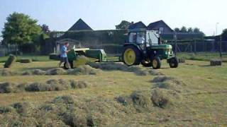 john deere 160 met 336a balenpers [upl. by Felder72]