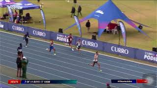 Leendert Koekemoer100m 1087 27 Sept 2023 Curro Podium Regionals [upl. by Thordia428]