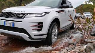 2020 Range Rover Evoque offroad capabilities demo [upl. by Oniram]