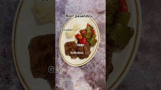 Beef pasandey beefrecipe beef beefsteak beefpasanday shortvideo easyrecipe easycooking [upl. by Jenna]