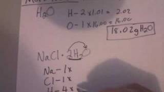 How to Calculate Molar Mass  wwwwhitwellhighcom [upl. by Ailehc]