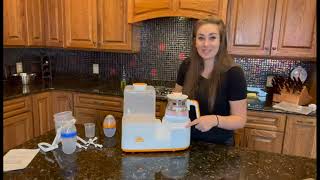 2024 Baby Bottle Dryer Warmer Review  Breastfeeding with a NFH [upl. by Adan]