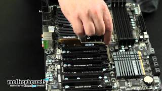 Gigabyte 990FXAUD7 AMD Bulldozer Ready Motherboard Unboxing amp First Look [upl. by Nabla]