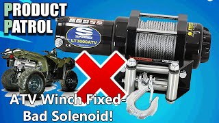 Fixing an ATV Winch [upl. by Htrag]