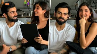 Who knows better Challenge With Virat amp Anushka VIRUSHKA  Fun Quiz  Bollywood Live [upl. by Junno]