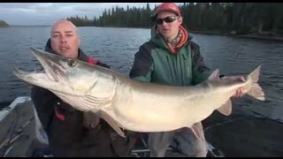 Monster 54 inch Musky  Uncut Angling  Nov 1 2011 [upl. by Casandra203]