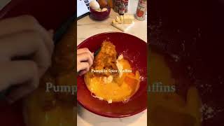 Pumpkin spice muffins 🥹🥰viralvideo donotowncopyrightstomusic muffins viralshort [upl. by Bleier]