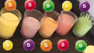 Mat av godis  Fruktsmoothie i samarbete med Skittles [upl. by Abdul]