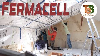 RÉNOVATION pose du Fermacell en rampant [upl. by Annemarie]