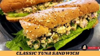 Tuna Sandwich Recipe  How to make the Best Tuna Sandwich Ready in 2 minutes [upl. by Dominik]