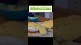 Wow thats fast 5Minute Blender Hollandaise Sauce thesauceandgravychannel hollandaisesauce [upl. by Aynotal]