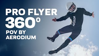 Wind tunnel Pro fliers with 360 degree view [upl. by Liban]