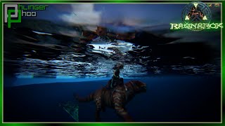 VALENTINES EVENT SWIM WHY NOT BASILOSAURUS TAMING Solo Ragnarok E20 [upl. by Kcirdnekal540]