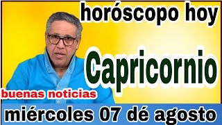 horoscopo de hoy Capricornio  Horóscopo Diario  Capricornio  07 de agosto de 2024 [upl. by Adur]