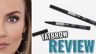 TatBrow Microblading Pen  Demo Review amp First Impression [upl. by Kristan]