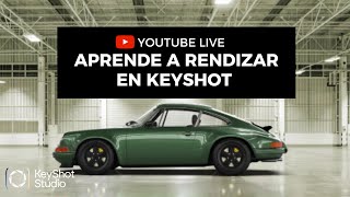 Aufisession EN VIVO Aprende a renderizar en KeyShot [upl. by Amahs]