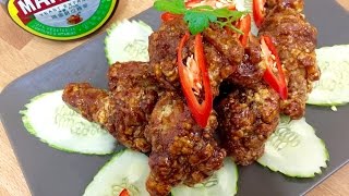 Marmite Chicken Recipe 妈蜜鸡  Huang Kitchen [upl. by Muirhead]