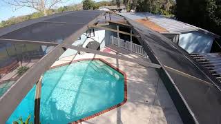 Pool Enclosure Top Panel Service [upl. by Jehoash]