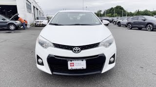 Used 2015 Toyota Corolla S 2T1BURHEXFC301925 Huntington Station Melville Commack Huntington [upl. by Oelgnaed]