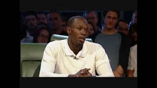 Usain Bolt Interview with Hoosain Bolt Legendary clips [upl. by Grubman]