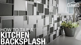 How to Tile a Kitchen Backsplash [upl. by Nuawd818]