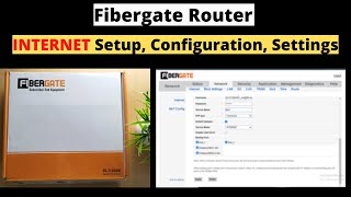 Fibergate Router Setup Configuration And Settings  Fibergate Dual Band Router BSNL FTTH Setup [upl. by Davidoff]