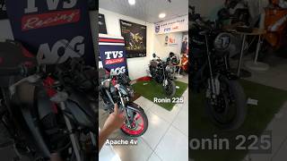 Tvs Apache 4V vs Ronin 225 [upl. by Bellina]