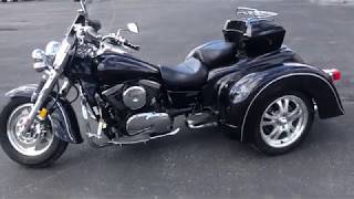 2003 KAWASAKI VULCAN 1500 WITH HANNIGAN TRIKE KIT AT UNLIMITED CYCLE CENTER [upl. by Danais]