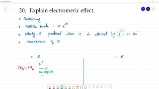 Electromeric effect [upl. by Arathorn238]