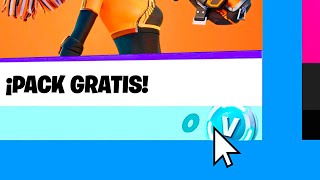 ¡FORTNITE PACK de 0 PAVOS GRATIS para TODOS 🎁🔥 Skin GRATIS [upl. by Emmet]