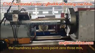 CNC Horizontal Outer Cylindrical Honing Machine [upl. by Celesta382]