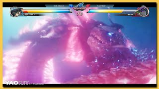 Godzilla vs Tiamat with Healthbars  Concept Gameplay Video [upl. by Ilram]