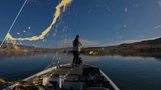 Lowrance Active Target 2 TV How to catch more bass using forward facing sonar Lake Mead Temple Bar [upl. by Hartzel]