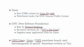 Introduction To Unix and Unixlike operating systems [upl. by Borek811]