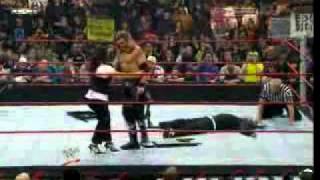 Royal Rumble 2009 Jeff Hardy vs Edge Part 44 [upl. by Ranzini]