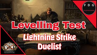 How will it feel to level lightning strike from act 1 in 325 Melee League Path of Exile [upl. by Sergo53]