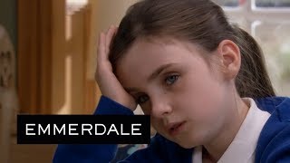 Emmerdale  April Reveals the Truth Behind Leos Bullying [upl. by Kincaid]