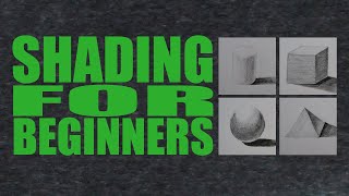 Shading tutorial for Beginners  Pencil Shading for Beginners  How to Shade with Pencil [upl. by Vitia]