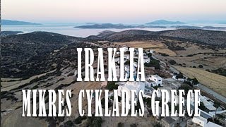 Exploring Heraklia Island by foot and from above Mikres Cyklades Creece [upl. by Silberman]