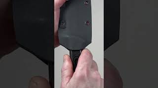 ASMR  Unsheathing and Sheathing Wilson Tactical Model 2 Knife in Kydex Holster￼ [upl. by Deehahs]