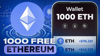 💸 1000 Free Ethereum Giveaway 🚀✨ [upl. by Augustus500]