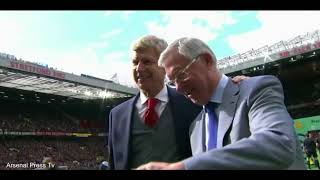 Wenger is honoured by Sir Alex Ferguson and Mourinho ahead of the game [upl. by Milla]