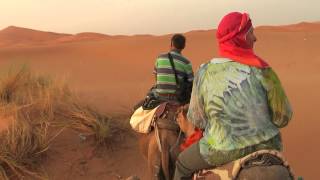 Marokko Rundreise Teil 7 Wüstentour und Übernachtung in den Dünen von Merzouga [upl. by Scurlock800]