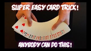 EASIEST CARD TRICK EVER Learn In Less Than 5 Minutes [upl. by Letsyrk]