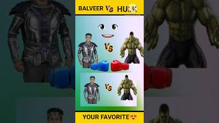 Balveer vs hulk fact short shorts baalveer aladdin facts shortsfeed shortvideovs [upl. by Cynde]