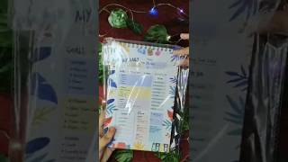 Unboxing my new daily planner✨ shorts unboxing shortfeed [upl. by Aneryc]