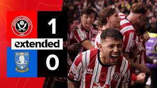 Sheffield United 10 Sheffield Wednesday  Extedned EFL Championship highlights [upl. by Grobe]