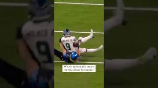 Seahawks vs Lions was a real life Madden glitch shorts seahawks lions [upl. by Nameerf]