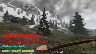 Subsistence Hardcore Challenge 61Bowman Ep 144  Cougars  Floodlight placement [upl. by Fauman]