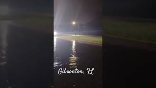 HurricaneHelenehillsboroughcounty GibsontonFloridaflooding fyp foryourpage reels Bulfrog [upl. by Jutta]